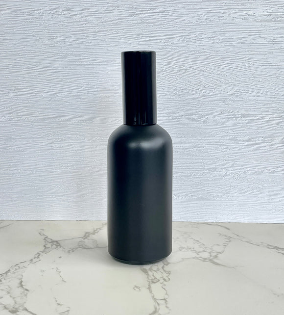 Cosmetic Glass Spray Bottle (Black)
