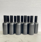 Cosmetic Glass Spray Bottle (Black)