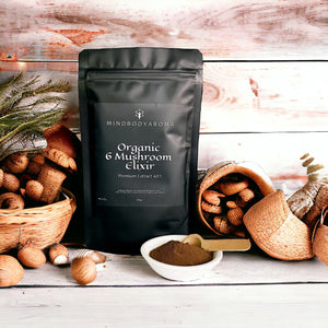 Premium Organic 6 Mushroom Elixir (100g)